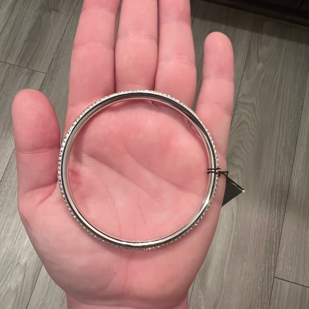 kate spade Razzle Dazzle Bangle - Silver - Picture 6 of 10